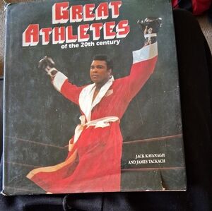 GREATEST ATHLETES Book Stories and picturs